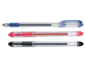 Lod��u pildspalva, 0.6mm, plastmasas korpus, main�ma serdene, met�la gals, gumijota aptvere